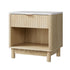 Artiss Bedside Table Nightstand 1 Drawer Shelves Pine-Furniture > Bedroom > Bedside Tables-PEROZ Accessories