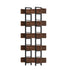 Artiss Bookshelf 5-Tier Bookcase Display Shelves Metal Storage Stand Rack Walnut-Furniture > Living Room > Bookcases & Shelves-PEROZ Accessories