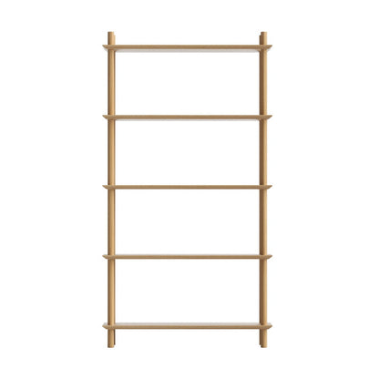 Artiss Bookshelf 5 Tiers Bookcase Display Shelves Wooden Storage Stand Rack Pine-Furniture > Living Room > Bookcases &amp; Shelves-PEROZ Accessories