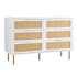 Artiss Chest of 6 Drawers Lowboy Cabinet White-Furniture > Office > Storage Cabinets-PEROZ Accessories