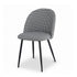 Artiss Dining Chairs Set of 2 Linen Solid Curved Houndstooth-Furniture > Dining > Kitchen & Dining Chairs-PEROZ Accessories