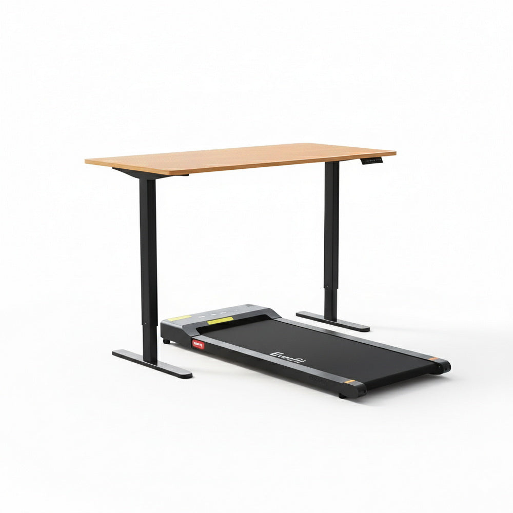 Artiss Electric Treadmill with 120cm Automatic Standing Desk Walking Pad 400mm-Furniture > Office > Desks-PEROZ Accessories