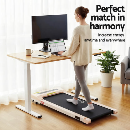 Artiss Electric Treadmill with 140cm Automatic Standing Desk Walking Pad 360mm-Furniture > Office > Desks-PEROZ Accessories