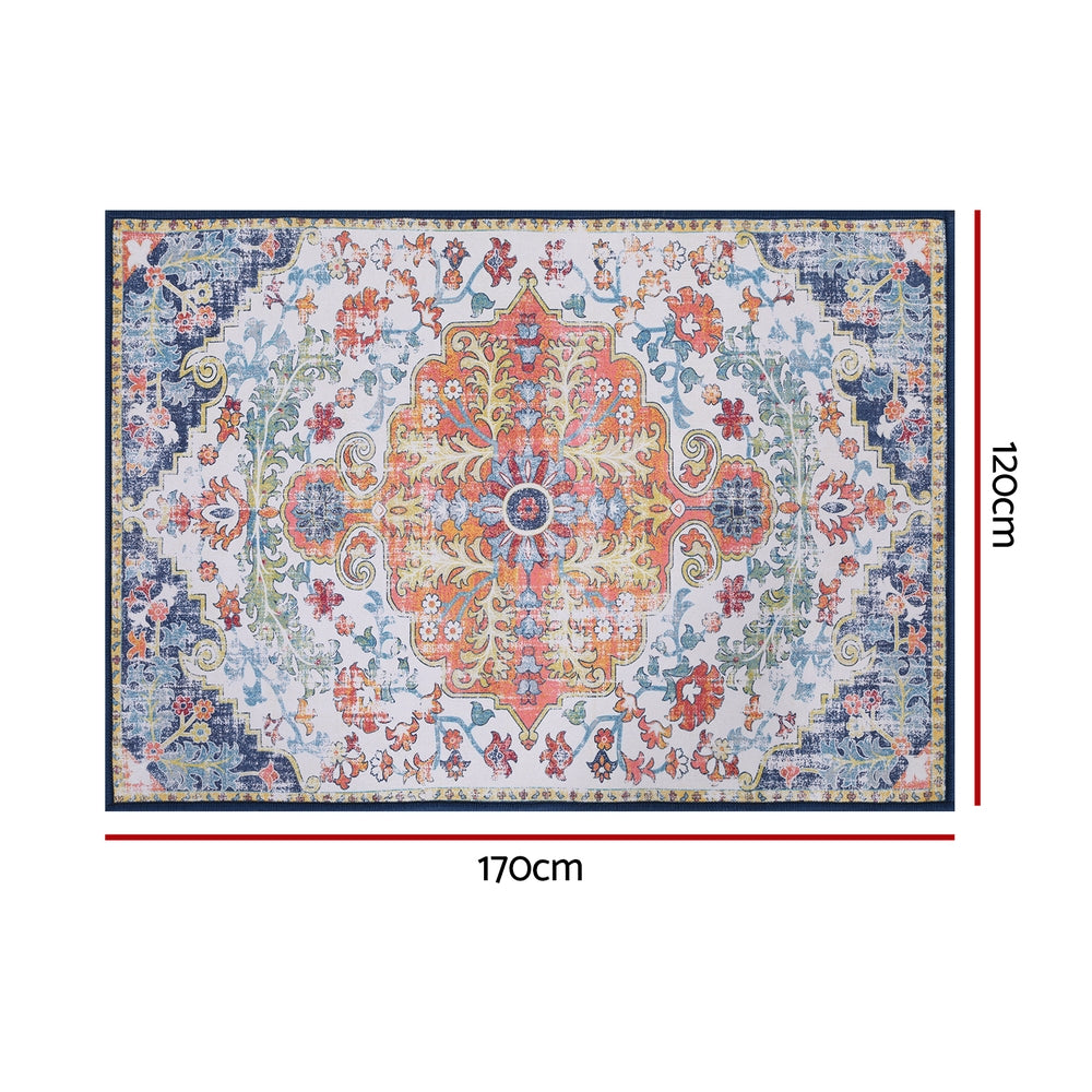 Artiss Floor Rug 120X170cm Large Washable Geometric Area Rug Modern Carpet Mat-Home &amp; Garden > Rugs > Floor Rugs-PEROZ Accessories