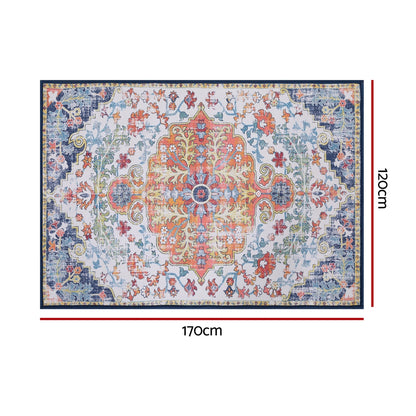 Artiss Floor Rug 120X170cm Large Washable Geometric Area Rug Modern Carpet Mat-Home &amp; Garden > Rugs > Floor Rugs-PEROZ Accessories