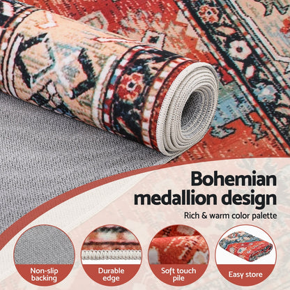 Artiss Floor Rug 160X230cm Large Washable Area Rug Modern Living Room Carpet Mat-Home &amp; Garden > Rugs > Floor Rugs-PEROZ Accessories