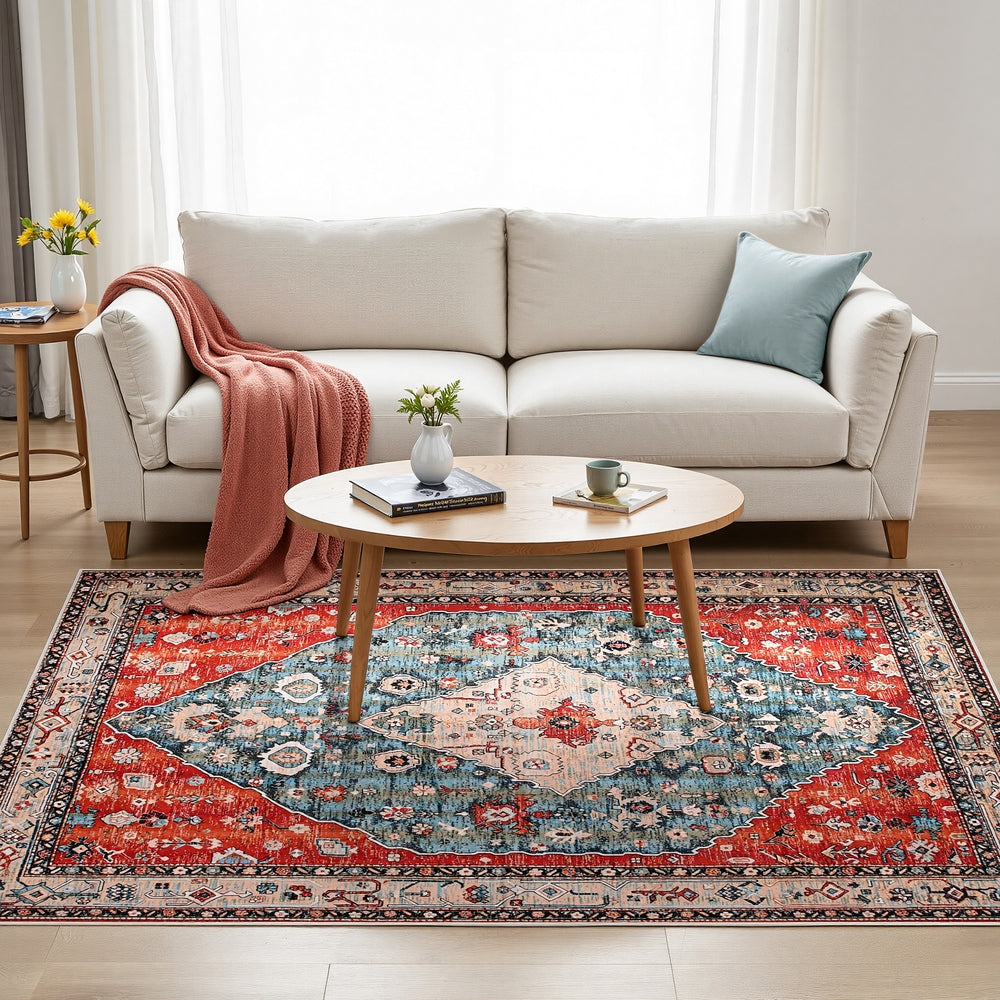 Artiss Floor Rug 160X230cm Large Washable Area Rug Modern Living Room Carpet Mat-Home &amp; Garden > Rugs > Floor Rugs-PEROZ Accessories