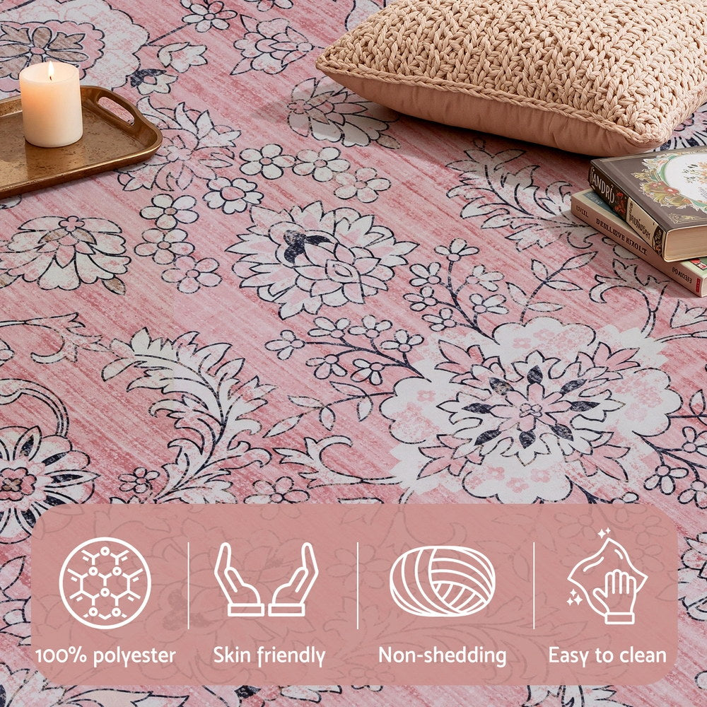 Artiss Floor Rug 160X230cm Large Washable Area Rug Vintage Living Room Carpet-Home &amp; Garden > Rugs > Floor Rugs-PEROZ Accessories