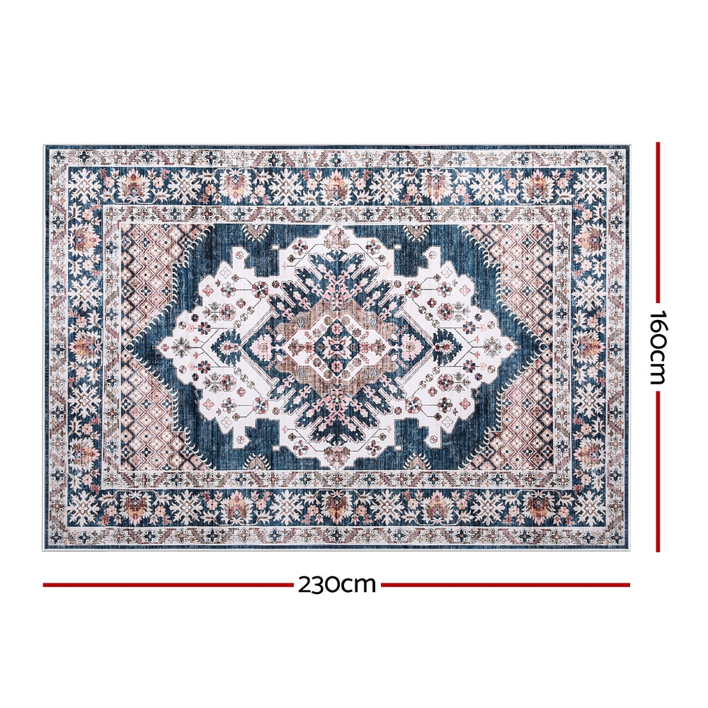 Artiss Floor Rug 160X230cm Large Washable Persian Area Rug Living Room Carpet-Home &amp; Garden > Rugs > Floor Rugs-PEROZ Accessories