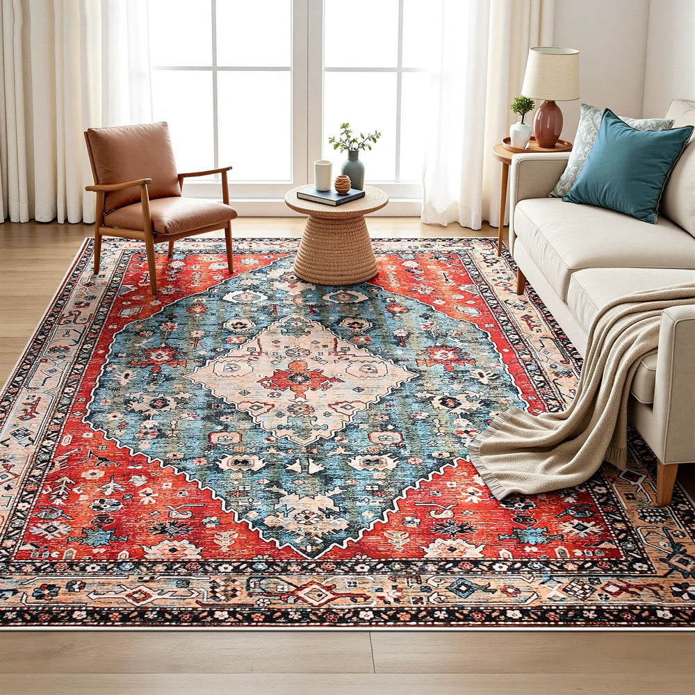 Artiss Floor Rug 200X290cm Large Washable Area Rug Modern Living Room Carpet Mat-Home &amp; Garden > Rugs > Floor Rugs-PEROZ Accessories