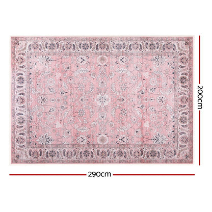 Artiss Floor Rug 200X290cm Large Washable Area Rug Vintage Living Room Carpet-Home &amp; Garden > Rugs > Floor Rugs-PEROZ Accessories