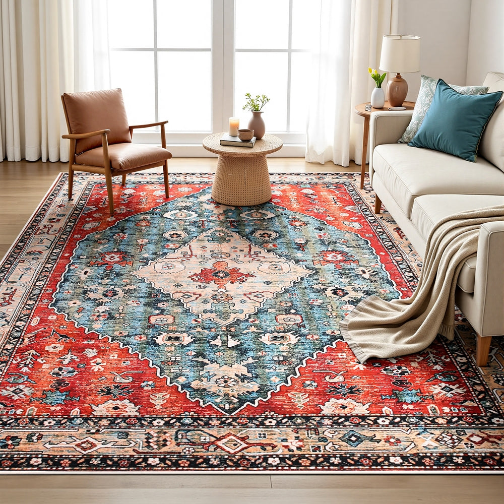 Artiss Floor Rug 240X340cm Large Washable Area Rug Modern Living Room Carpet Mat-Home &amp; Garden > Rugs > Floor Rugs-PEROZ Accessories