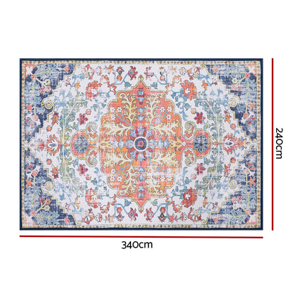 Artiss Floor Rug 240X340cm Large Washable Geometric Area Rug Modern Carpet Mat-Home &amp; Garden > Rugs > Floor Rugs-PEROZ Accessories
