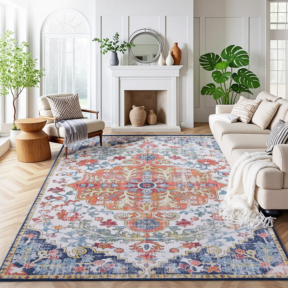 Artiss Floor Rug 240X340cm Large Washable Geometric Area Rug Modern Carpet Mat-Home &amp; Garden > Rugs > Floor Rugs-PEROZ Accessories