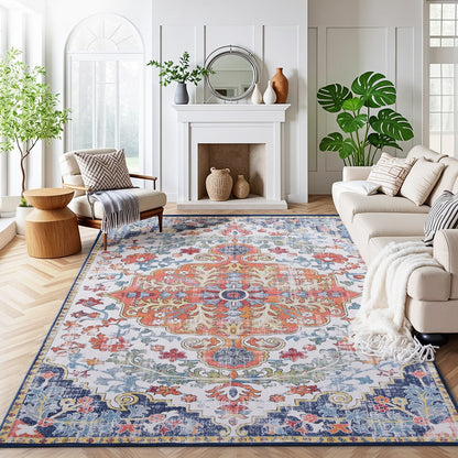 Artiss Floor Rug 240X340cm Large Washable Geometric Area Rug Modern Carpet Mat-Home &amp; Garden > Rugs > Floor Rugs-PEROZ Accessories