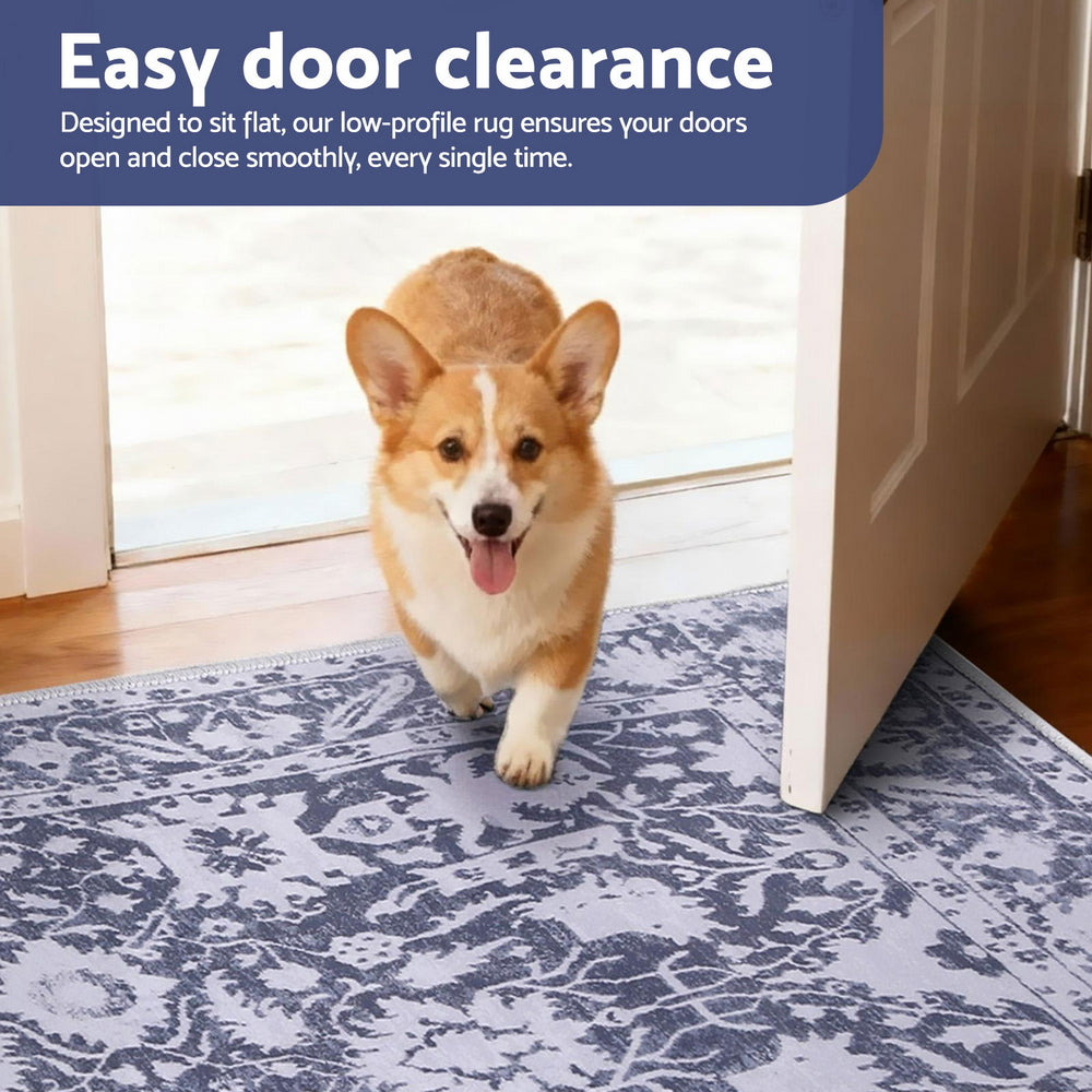 Artiss Floor Rug 240X340cm Soft Velvet Washable Modern Area Rug Floor Carpet Mat-Home &amp; Garden > Rugs > Floor Rugs-PEROZ Accessories
