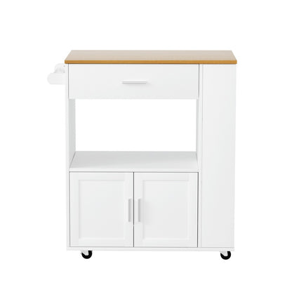 Artiss Kitchen Island Trolley Rolling Serving Cart-Furniture > Dining > Kitchen &amp; Dining Trolleys-PEROZ Accessories