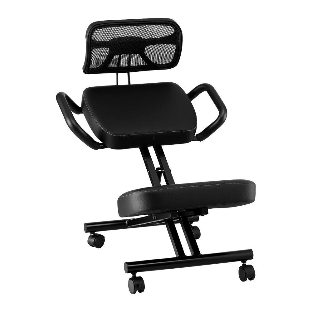 Artiss Kneeling Chair Ergonomic Office Home Knee Seat Posture Back Stretch Rest-Furniture > Office > Office &amp; Desk Chairs-PEROZ Accessories