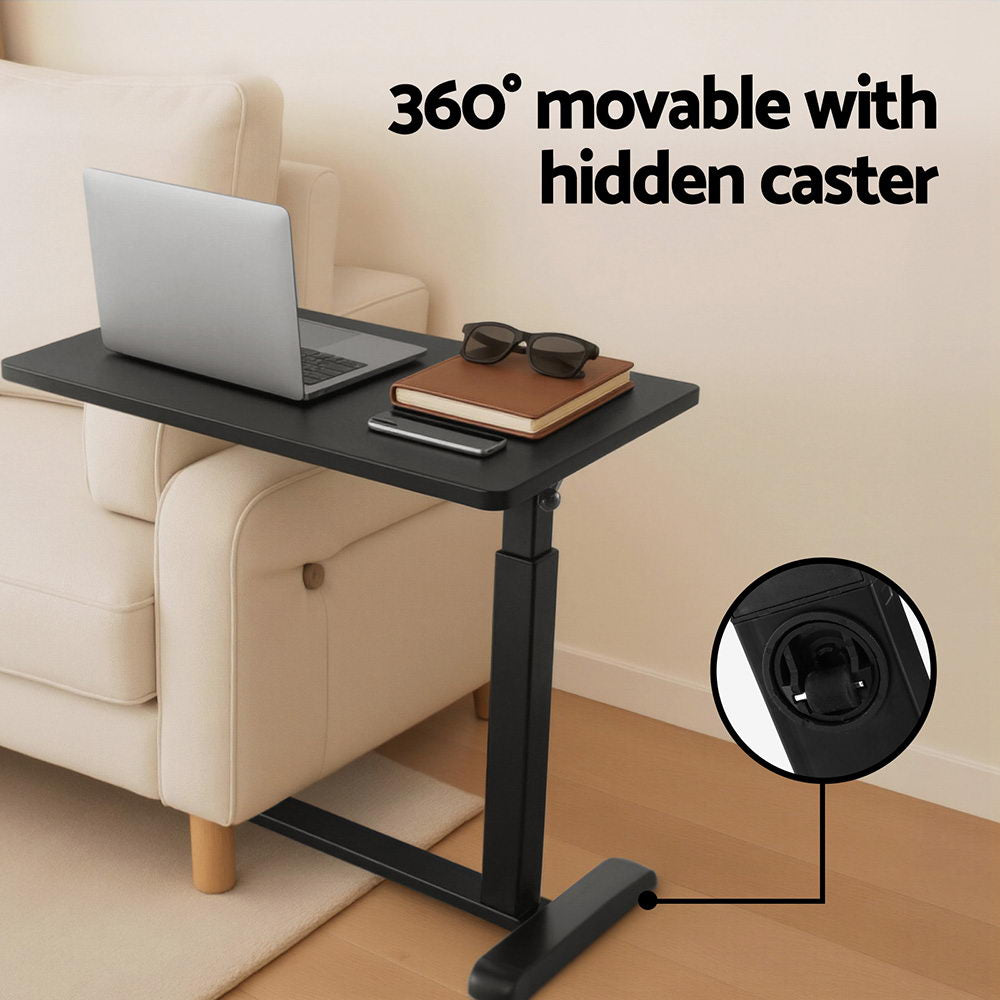 Artiss Laptop Desk Height Adjustable Mobile Workstation Computer Desks 70CM-Furniture > Office > Desks-PEROZ Accessories