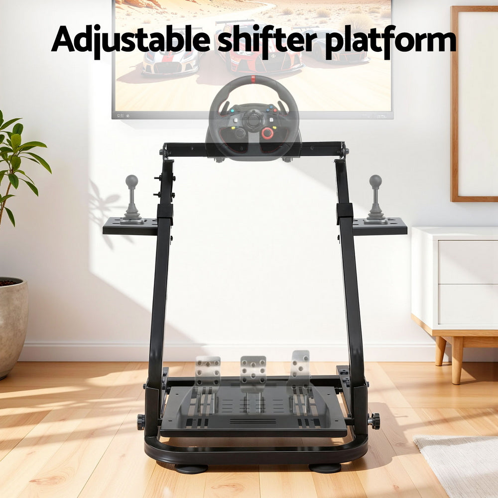 Artiss Racing Simulator Stand Foldable Racing Wheel Stand for Logitech G29-Furniture > Bar Stools &amp; Chairs > Gaming Chairs-PEROZ Accessories