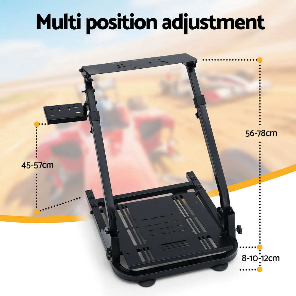 Artiss Racing Simulator Stand Foldable Racing Wheel Stand for Logitech G29-Furniture > Bar Stools &amp; Chairs > Gaming Chairs-PEROZ Accessories