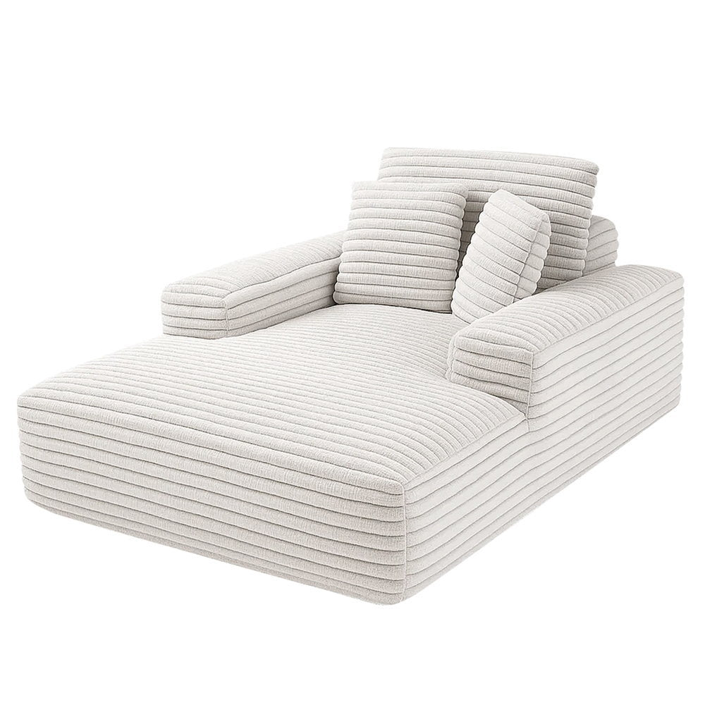 Artiss Sofa Bed Lounge Chair Recliner Couch Reading Chairs Sleeper Cloud Sofas Faux Fur Fabric-Furniture > Sofas > Sofas &amp; Sofa Beds-PEROZ Accessories