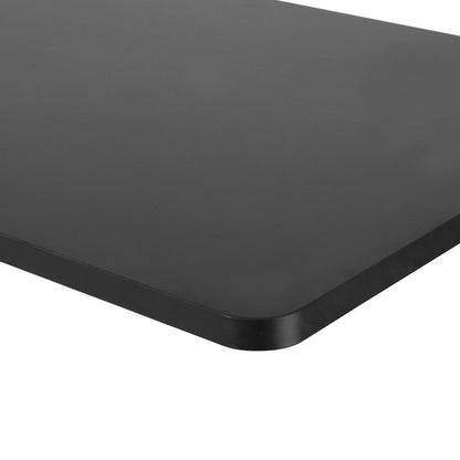 Artiss Standing Desk Top L-shape Black 160CM-Furniture > Office > Desks-PEROZ Accessories