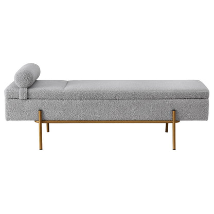 Artiss Storage Ottoman Bed 140cm Pillow Foot Stool-Furniture &gt; Living Room &gt; Ottomans &amp; Footstools-PEROZ Accessories