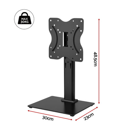 Artiss TV Stand Bracket for 19 - 43 inch TVs Table Top Desktop Universal Swivel-Furniture &gt; Living Room &gt; TV Units-PEROZ Accessories