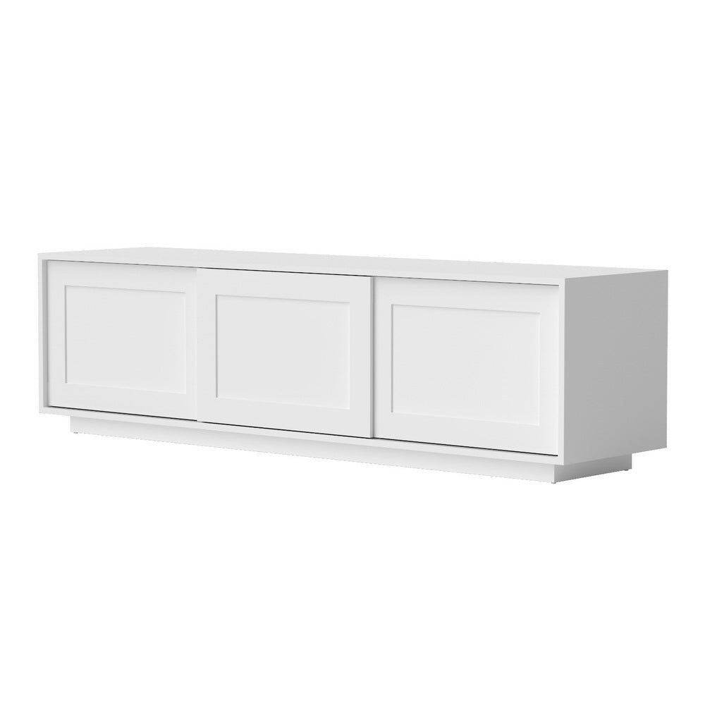 Artiss TV Unit Entertainment Unit Storage Cabinet 160cm White-Furniture &gt; Living Room &gt; TV Units-PEROZ Accessories