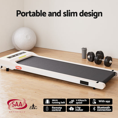 Artiss Treadmill with 120cm Automatic Standing Desk Electric Walking Pad-Walking Pad-PEROZ Accessories