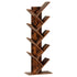 Artiss Tree Bookshelf 9 Tiers Walnut-Furniture > Living Room > Bookcases & Shelves-PEROZ Accessories