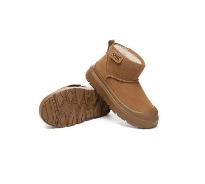 Australian Shepherd® UGG Boots Sheepskin Wool Ankle Chunky Platform Harrison-PEROZ Accessories