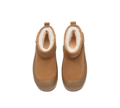 Australian Shepherd® UGG Boots Sheepskin Wool Ankle Chunky Platform Harrison-PEROZ Accessories