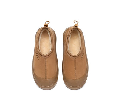 Australian Shepherd® UGG Slippers Sheepskin Wool Drawstring Harlow-PEROZ Accessories