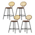 Artiss 4x Bar Stools PU Leather Stools Brown-Furniture > Bar Stools & Chairs > Table & Bar Stools-PEROZ Accessories