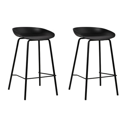 Artiss 2x Bar Stools Kitchen Counter Stools Metal-Bar Stools-PEROZ Accessories