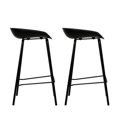 Artiss 2x Bar Stools Kitchen Counter Stools Metal-Bar Stools-PEROZ Accessories