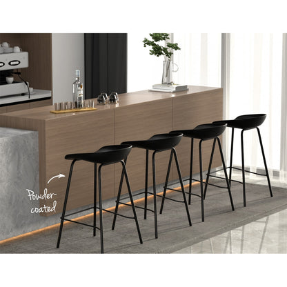 Artiss 4x Bar Stools Kitchen Counter Stools Metal-Furniture &gt; Bar Stools &amp; Chairs-PEROZ Accessories