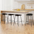 Artiss 4x Bar Stools Kitchen Counter Stools Metal-Furniture > Bar Stools & Chairs-PEROZ Accessories