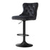 Artiss 1x Velvet Bar Stool Adjustable Height Nailhead Trim Kitchen Counter Stool-Furniture > Bar Stools & Chairs > Table & Bar Stools-PEROZ Accessories