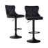 Artiss 2x Velvet Bar Stool Adjustable Height Nailhead Trim Kitchen Counter Stool-Furniture > Bar Stools & Chairs > Table & Bar Stools-PEROZ Accessories