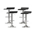 Artiss 4x Bar Stools Faux Leather Chair Black-Furniture > Bar Stools & Chairs-PEROZ Accessories