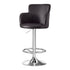Artiss 1x Leather Bar Stools Swivel Adjustable Gas Lift PU Counter Chairs Brown-Furniture > Bar Stools & Chairs > Table & Bar Stools-PEROZ Accessories