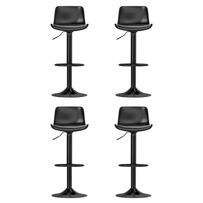 Artiss 4x Bar Stools Padded Seat Gas Lift Black-Furniture &gt; Bar Stools &amp; Chairs &gt; Massage Chairs-PEROZ Accessories