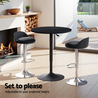 Artiss Bar Table and Stools Set Dining Desk Kitchen Chairs Cafe Pub-Furniture &gt; Bar Stools &amp; Chairs &gt; Table &amp; Bar Stools-PEROZ Accessories