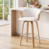 Artiss 66cm Seat Height Wooden Bar Stools Swivel Kitchen Counter Stool Chair-Furniture > Bar Stools & Chairs > Table & Bar Stools-PEROZ Accessories