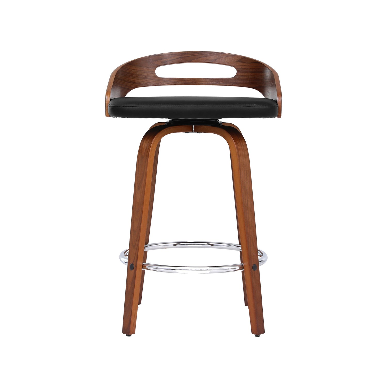 Artiss 2x Bar Stools Swivel Dining Chairs Low Back Counter Seat PU Cushion-Furniture > Bar Stools &amp; Chairs > Table &amp; Bar Stools-PEROZ Accessories