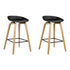 Artiss 2x Bar Stools Wooden-Bar Stools-PEROZ Accessories