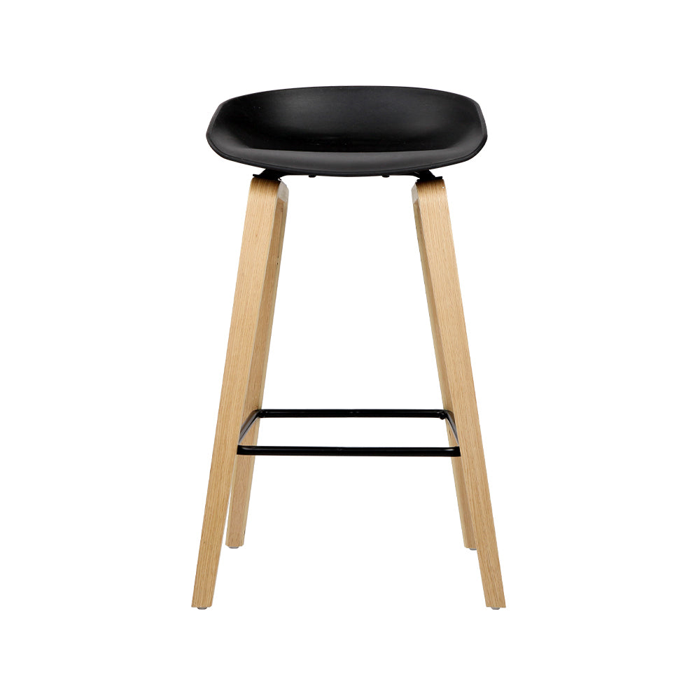 Artiss 2x Bar Stools Wooden-Bar Stools-PEROZ Accessories